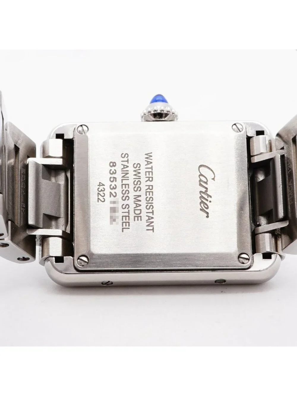 Cartier Tank Must SM Wsta Silver Dial Watch